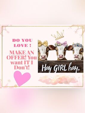 🐮MAKE AN OFFER!! NOT 4 FOR SALE!!